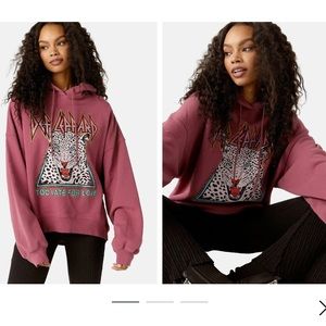 Daydreamer Burgundy Graphic Hoodie